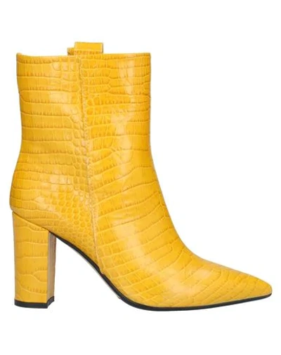 The Seller Ankle Boot In Yellow