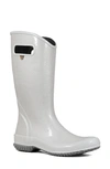 Bogs Glitter Waterproof Rain Boot In Silver