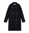 LOEWE LOEWE OVERSIZED DOUBLE-BREASTED OVERCOAT,15657875