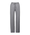 Loro Piana Merano Cashmere Drawstring Jogger Pants In Natural Melange