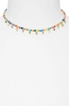 KENDRA SCOTT REECE BEADED CHOKER,N1427BSV