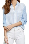 Rails Charli Shirt In Mixed Marina Stripe