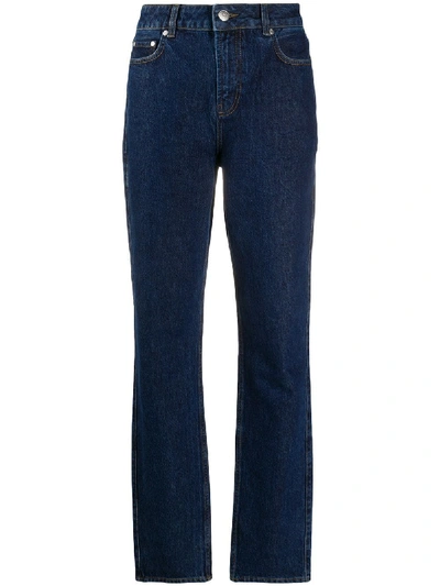 Ganni Denim Jeans In Blue