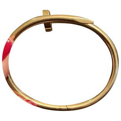 Pre-owned Cartier Juste Un Clou Pink Gold Bracelet
