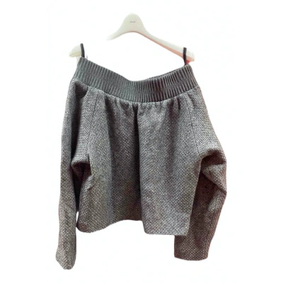 Pre-owned Xander Zhou Grey Wool Knitwear & Sweatshirts