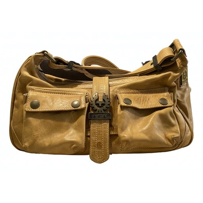 Pre-owned Belstaff Beige Leather Handbag