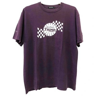 Pre-owned Neighborhood Purple Cotton T-shirts