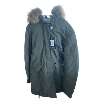 Pre-owned Woolrich Green Coat