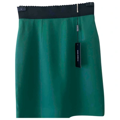 Pre-owned Dolce & Gabbana Green Skirt