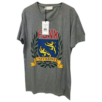 Pre-owned Faith Connexion Grey Cotton T-shirts