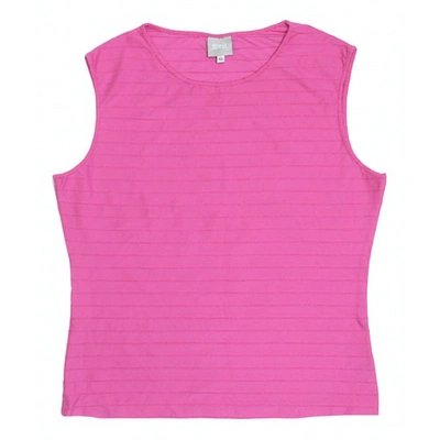 Pre-owned Versace Jeans Pink Top