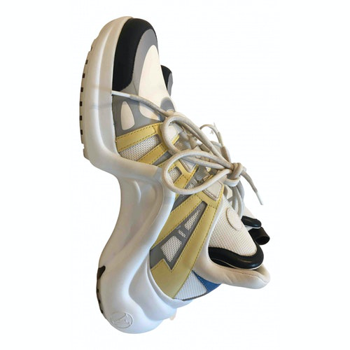 Pre-Owned Louis Vuitton Archlight White Trainers | ModeSens