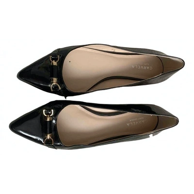 Pre-owned Kurt Geiger Black Patent Leather Flats