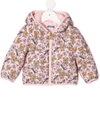 MOSCHINO ALL-OVER TEDDY PRINT PADDED JACKET