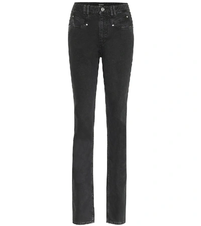 Isabel Marant High-rise Skinny-fit Jeans In Black