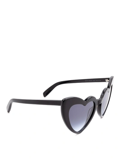 Saint Laurent New Wave Sl 181 Lou Lou Sunglasses In Black