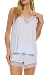 Flora Nikrooz Floretta Cami & Shorts Pajama Set In Light Blue