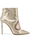 NICHOLAS KIRKWOOD METALLIC S ANKLE BOOTS