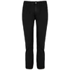 Paige Mayslie Transcend Black Stretch-denim Trousers In Black