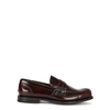 CHURCH'S TUNBRIDGE CHESTNUT LEATHER PENNY LOAFERS,3881646