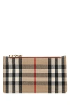 BURBERRY BURBERRY VINTAGE CHECK ZIPPED CARDHOLDER