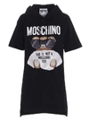 MOSCHINO MOSCHINO TEDDY HOODED T