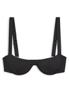 Weworewhat Sorrento Bikini Top In White