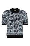 FENDI ROMA JOSHUA VIDES VISCOSE JUMPER,11456452