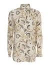 ETRO PRINTED COTTON SHIRT BOYFIT,11456306