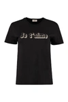 CELINE CREW-NECK COTTON T-SHIRT,11456210