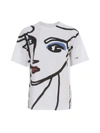 VICTORIA BECKHAM BEAUTY FACE T-SHIRT,11455959