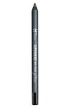 It Cosmetics - Superhero No Tug Sharpenable Gel Eyeliner Pencil - # Magical Slate (smoky Metallic Charcoal) 1.2g/ In Grey,silver Tone