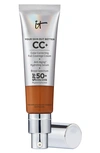 IT COSMETICS CC+ COLOR CORRECTING FULL COVERAGE CREAM SPF 50+, 1.08 OZ,S30876