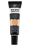 It Cosmetics Bye Bye Under Eye Full Coverage Anti-aging Waterproof Concealer 25.0 Medium Natural 0.40 oz/ 12 ml In 25.0 Medium Natural N