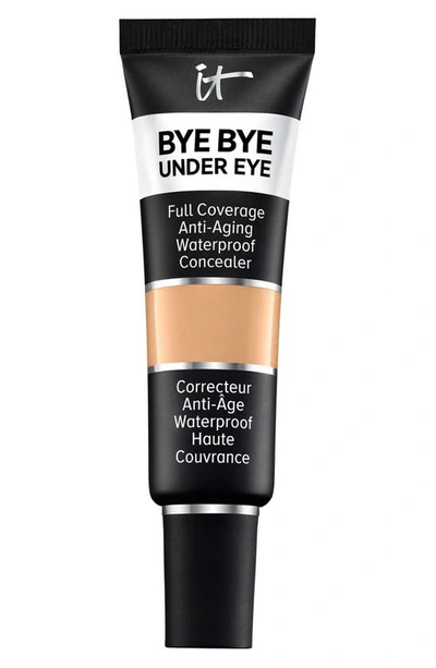 It Cosmetics Bye Bye Under Eye Full Coverage Anti-aging Waterproof Concealer 25.0 Medium Natural 0.40 oz/ 12 ml In 25.0 Medium Natural N