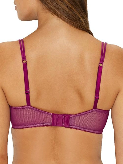 B.tempt'd By Wacoal Ciao Bella Balconette Bra In Magenta Purple