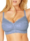 Cosabella Never Say Never Sweetie Curvy Bralette In Coastal Blue