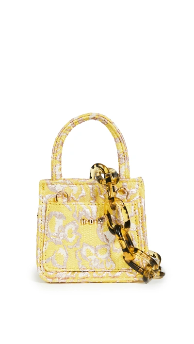 House Of Want Newbie Baby Micro Top Handle Bag In Citrine