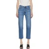 LEVI'S BLUE WEDGIE STRAIGHT JEANS