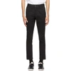 NORSE PROJECTS NORSE PROJECTS BLACK SLIM AROS TROUSERS