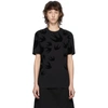 MCQ BY ALEXANDER MCQUEEN BLACK MCQ SWALLOW T-SHIRT