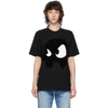 MCQ BY ALEXANDER MCQUEEN MCQ ALEXANDER MCQUEEN BLACK MCQ SWALLOW CHESTER MONSTER T-SHIRT