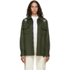 OFF-WHITE OFF-WHITE GREEN BOXY JACKET