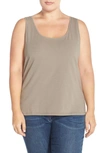 Nic + Zoe Perfect Tank In Mushroom