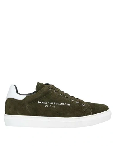 Daniele Alessandrini Sneakers In Military Green