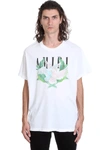 AMIRI LOVERBIRDS T-SHIRT IN WHITE COTTON,11457022