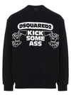 DSQUARED2 KICK SOME ASS SWEATSHIR,11456862