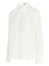 Saint Laurent Button-front Shirt In White