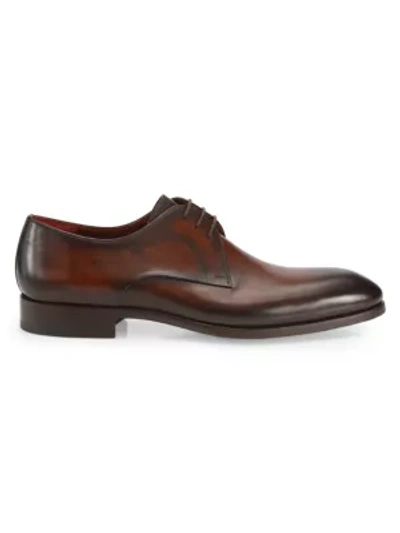 Saks Fifth Avenue Collection Leather Oxfords In Brown