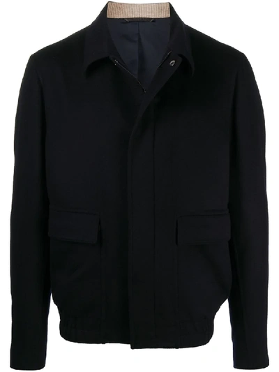 LORO PIANA LONG SLEEVE CASHMERE SHIRT JACKET 